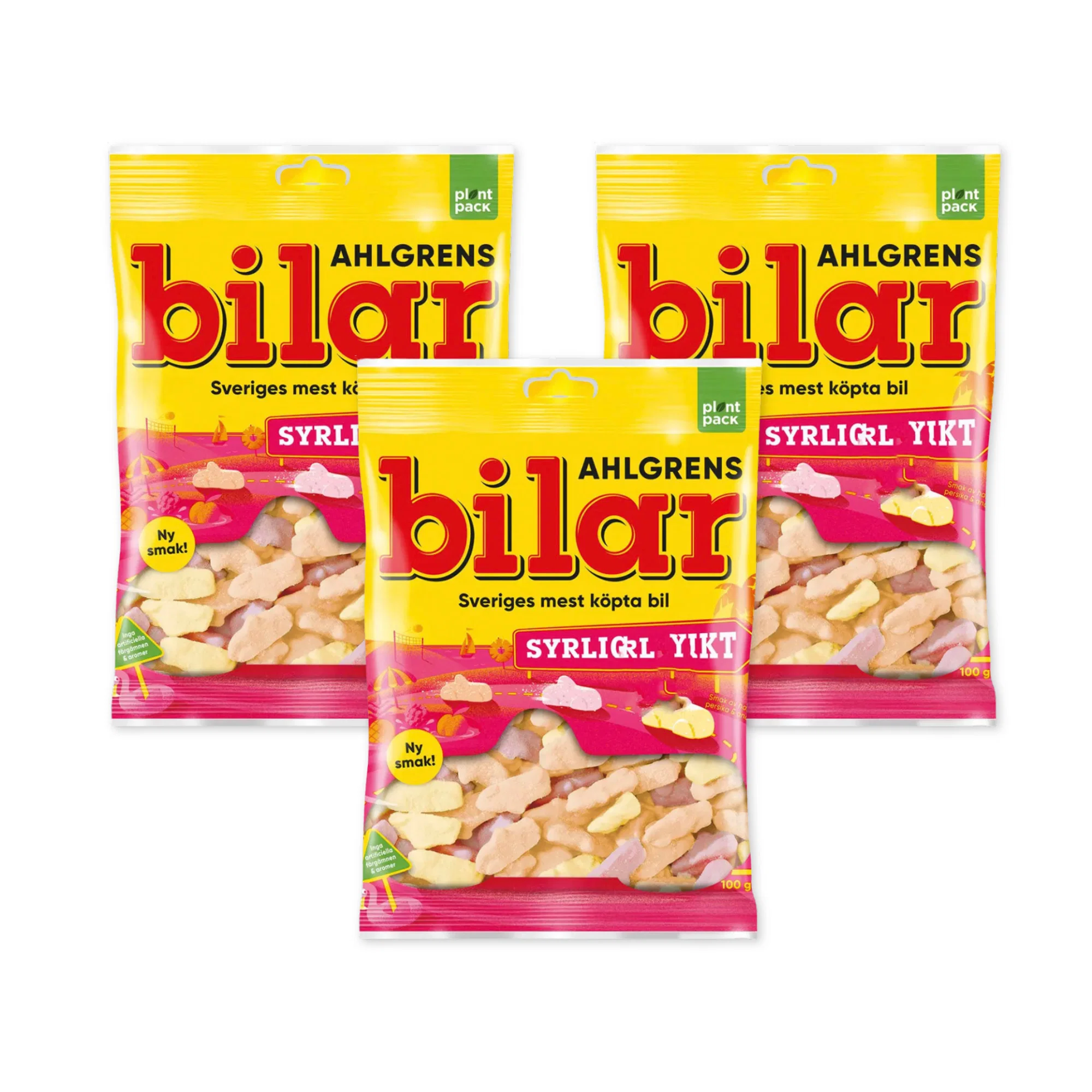 Ahlgrens Sour Fruit Foam Cars - Image 2