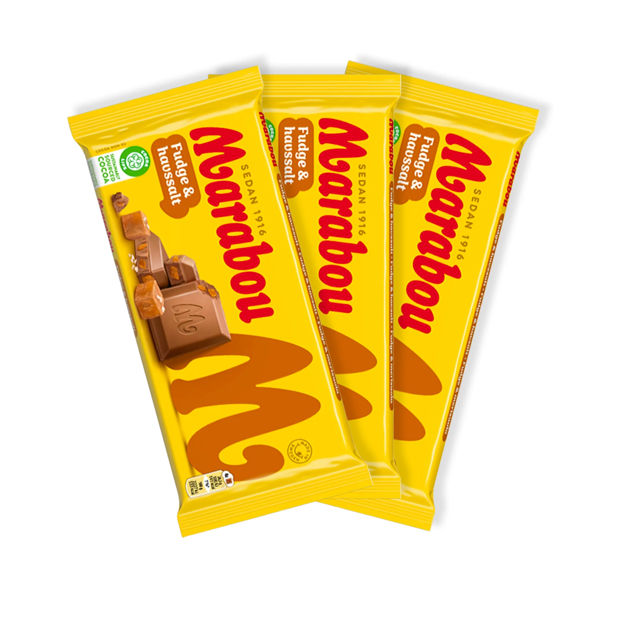 Marabou Fudge & Sea Salt 185g - Image 2