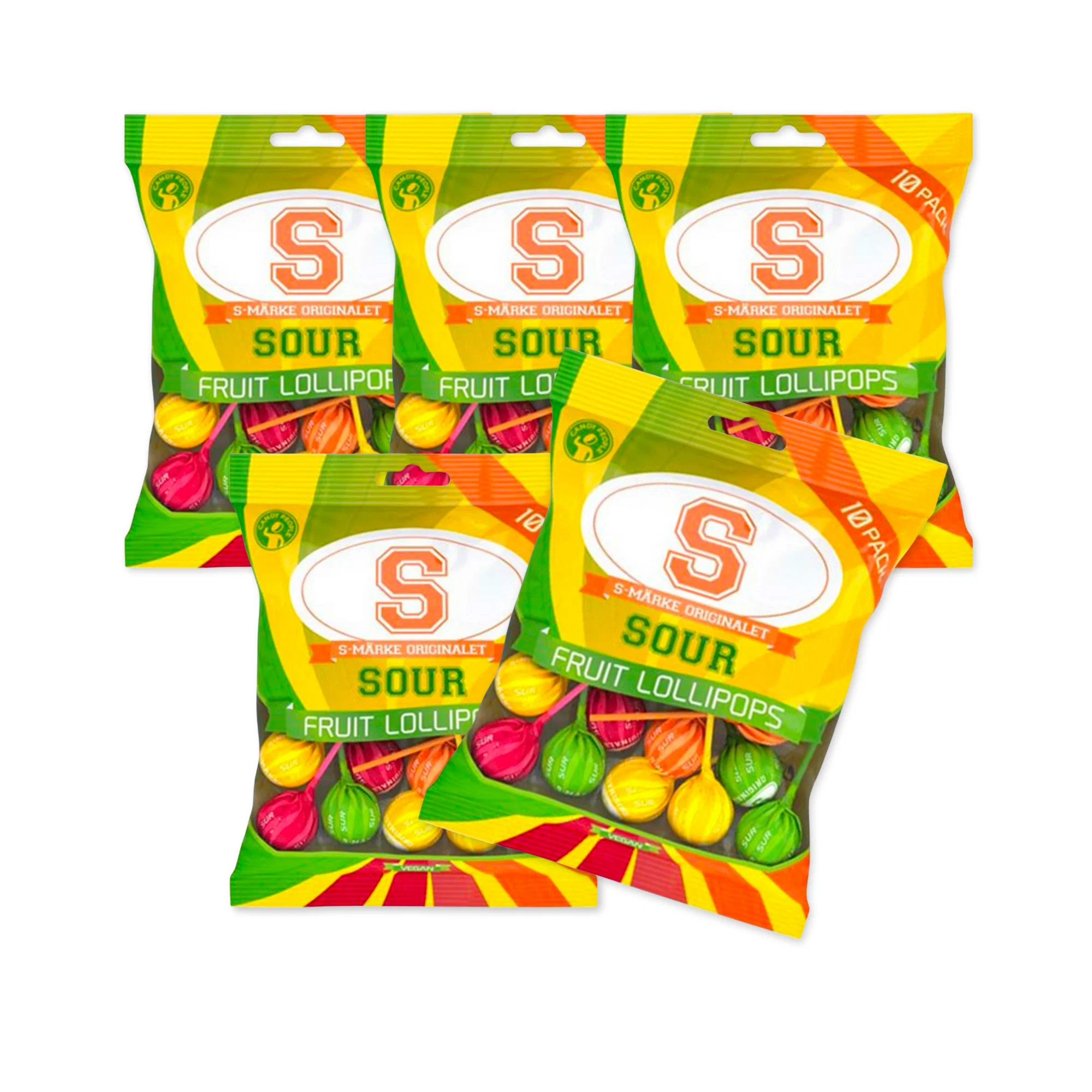 S-Sign Sour Fruit Lollies - Image 3