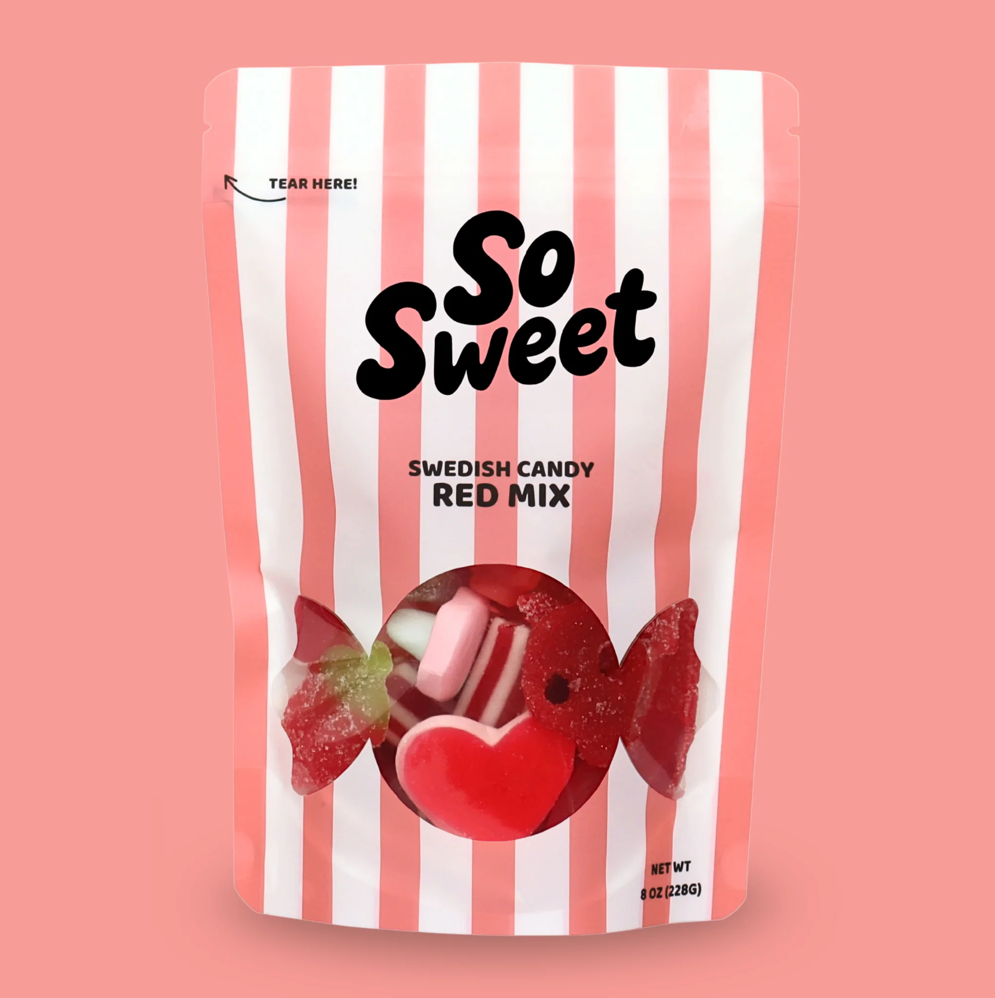 Swedish Candy 1/2lb Red Mix - Image 4